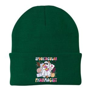 Spooktacular Pharmacist Spooky Halloween Pharmacy Week Knit Cap Winter Beanie