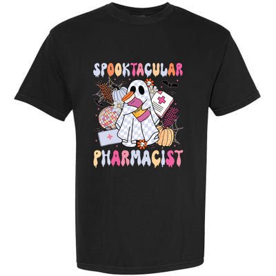 Spooktacular Pharmacist Spooky Halloween Pharmacy Week Garment-Dyed Heavyweight T-Shirt