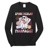 Spooktacular Pharmacist Spooky Halloween Pharmacy Week Long Sleeve Shirt