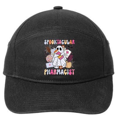 Spooktacular Pharmacist Spooky Halloween Pharmacy Week 7-Panel Snapback Hat