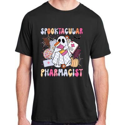 Spooktacular Pharmacist Spooky Halloween Pharmacy Week Adult ChromaSoft Performance T-Shirt