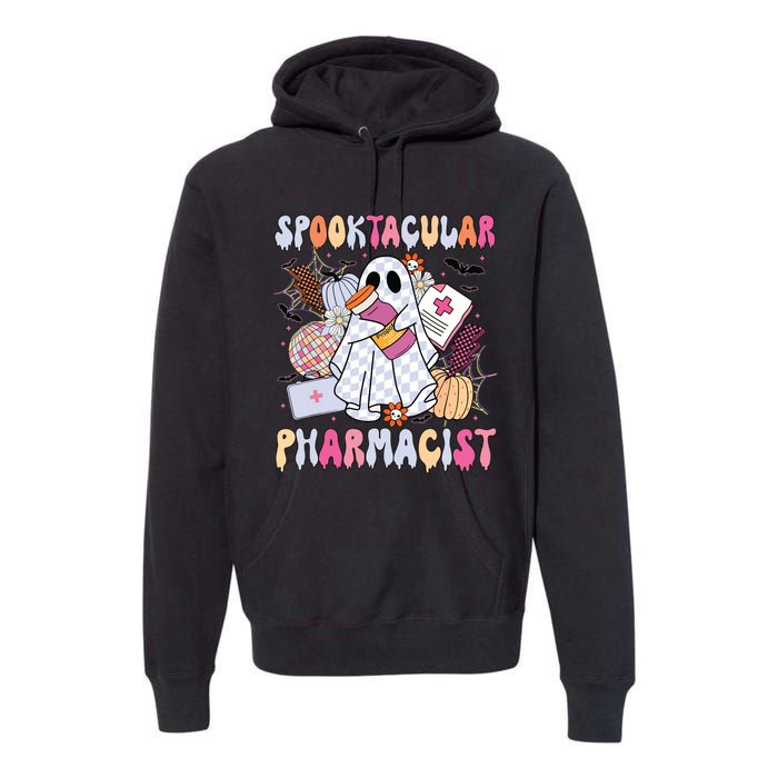 Spooktacular Pharmacist Spooky Halloween Pharmacy Week Premium Hoodie