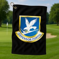Security Police Security Forces Golf Towel