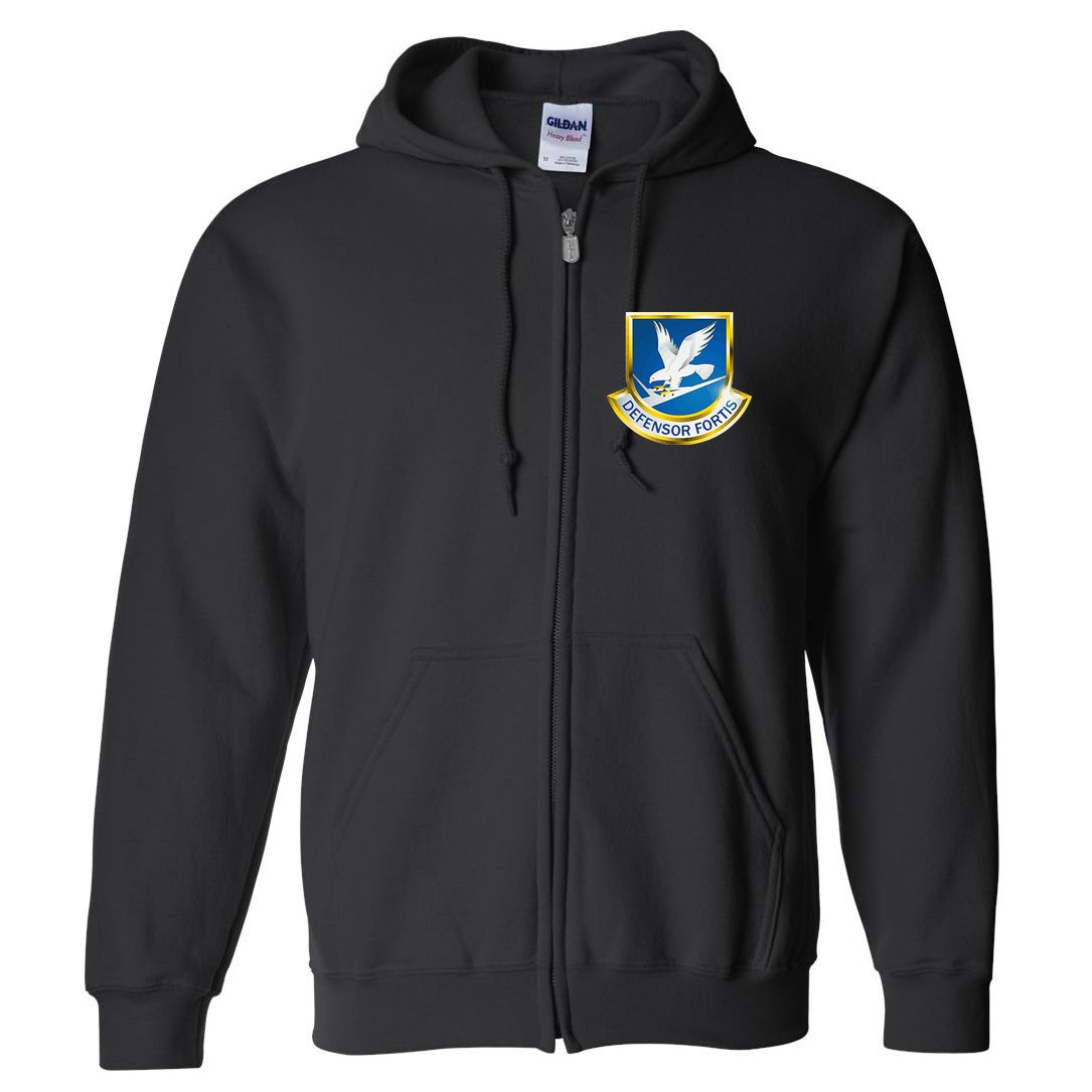 Security Police Security Forces Full Zip Hoodie