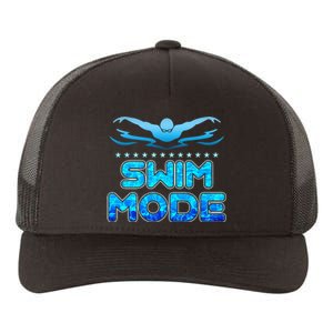 Swimming Pool Sport Swimmer Swim Team Open Waters Yupoong Adult 5-Panel Trucker Hat