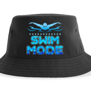 Swimming Pool Sport Swimmer Swim Team Open Waters Sustainable Bucket Hat