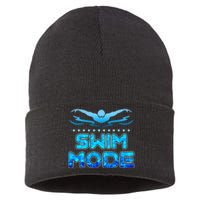 Swimming Pool Sport Swimmer Swim Team Open Waters Sustainable Knit Beanie