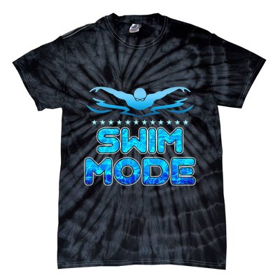 Swimming Pool Sport Swimmer Swim Team Open Waters Tie-Dye T-Shirt