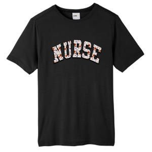 Spooky Pumpkin Skeleton Ghost Halloween Nursing Nurse Life Gift Tall Fusion ChromaSoft Performance T-Shirt