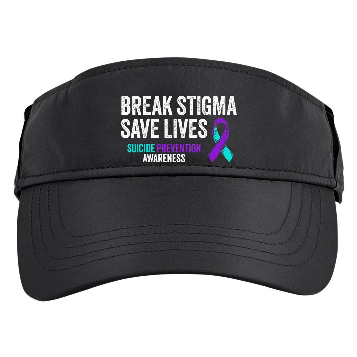 Suicide Prevention Support Break Stigma Suicide Awareness Adult Drive Performance Visor
