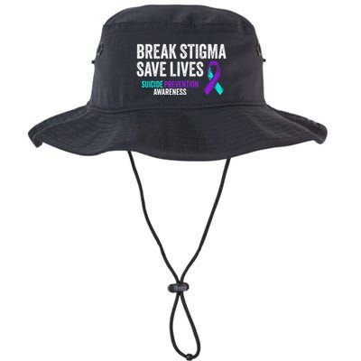 Suicide Prevention Support Break Stigma Suicide Awareness Bucket Hat