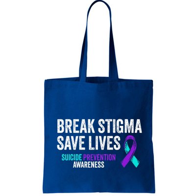 Suicide Prevention Support Break Stigma Suicide Awareness Bag