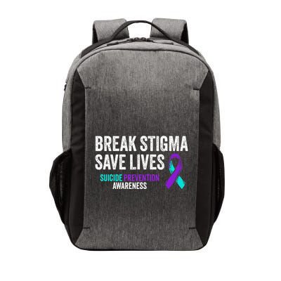 Suicide Prevention Support Break Stigma Suicide Awareness Vector Backpack