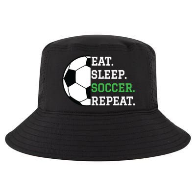 Soccer Player Soccer Lover Eat Sleep Soccer Repeat Cool Comfort Performance Bucket Hat