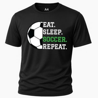 Soccer Player Soccer Lover Eat Sleep Soccer Repeat Performance Shirt