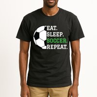 Soccer Player Soccer Lover Eat Sleep Soccer Repeat Tall T-Shirt
