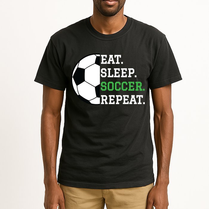 Soccer Player Soccer Lover Eat Sleep Soccer Repeat Tall T-Shirt