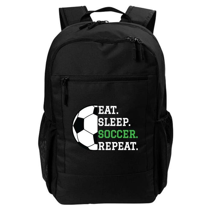 Soccer Player Soccer Lover Eat Sleep Soccer Repeat Backpack