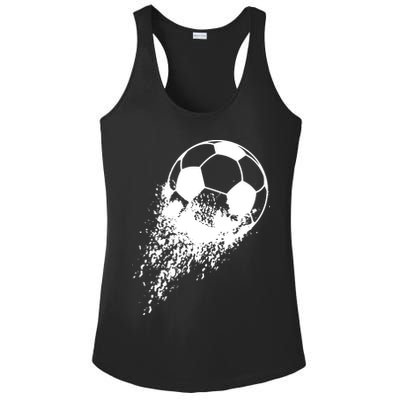 Soccer Player Sports Vintage Men Boy Soccer Ball Ladies PosiCharge Competitor Racerback Tank