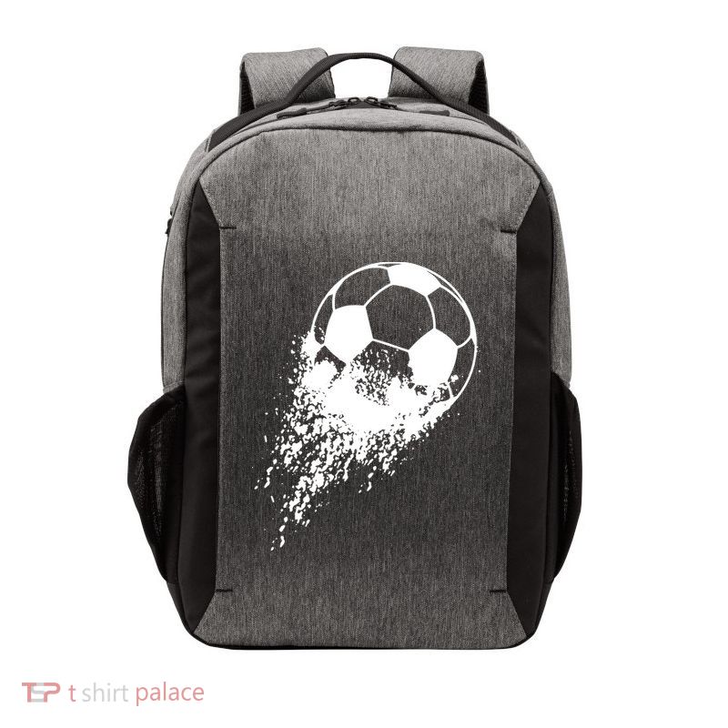 Soccer Player Sports Vintage Men Boy Soccer Ball Vector Backpack