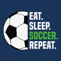Soccer Player Soccer Lover Eat Sleep Soccer Repeat Kids Hoodie