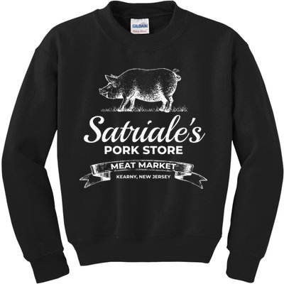 Satriale’S Pork Store Kearny New Jersey Kids Sweatshirt