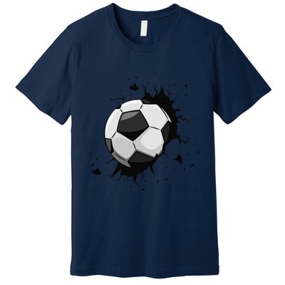 Soccer Players Soccer Team Graphic Sports Soccer Premium T-Shirt