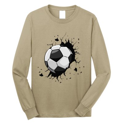 Soccer Players Soccer Team Graphic Sports Soccer Long Sleeve Shirt