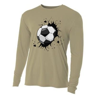 Soccer Players Soccer Team Graphic Sports Soccer Cooling Performance Long Sleeve Crew