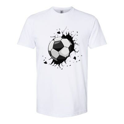 Soccer Players Soccer Team Graphic Sports Soccer Softstyle CVC T-Shirt