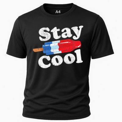 Summer Popsicle Stay Cool Funny Bomb Retro 80s Pop Gift Performance Shirt
