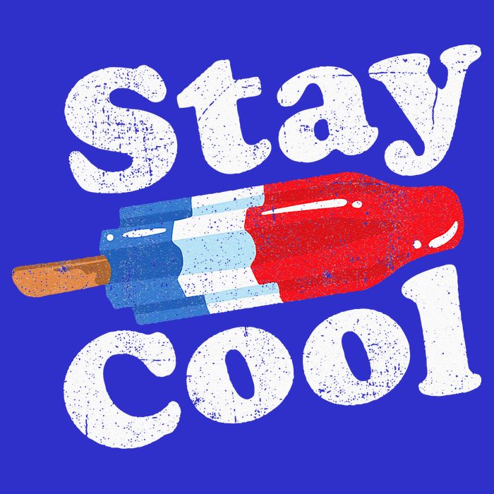 Summer Popsicle Stay Cool Funny Bomb Retro 80s Pop Gift Button