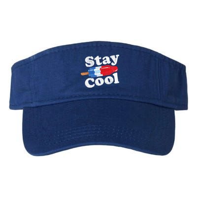 Summer Popsicle Stay Cool Funny Bomb Retro 80s Pop Gift Visor
