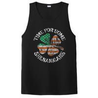 St. Patrick S Time For Some Shenanigans Irish American Flag PosiCharge Competitor Tank