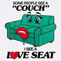 Some People See A Couch I See A Love Seat Cooling Performance Crew T-Shirt