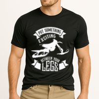 Snowmobile Put Something Exciting Between Your Legs W Performance Shirt