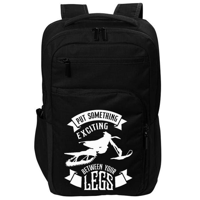 Snowmobile Put Something Exciting Between Your Legs W Impact Tech Backpack