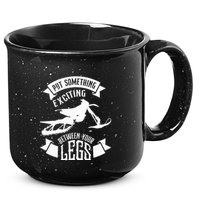 Snowmobile Put Something Exciting Between Your Legs W 15oz Campfire Ceramic Mug