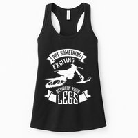 Snowmobile Put Something Exciting Between Your Legs W Womens Tank Top