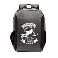 Snowmobile Put Something Exciting Between Your Legs W Vector Backpack