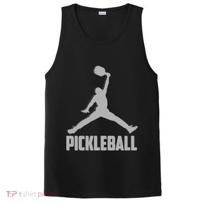 Silver Pickleball Sports Logo PosiCharge Competitor Tank
