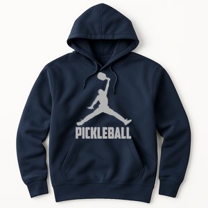 Silver Pickleball Sports Logo Hoodie