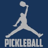 Silver Pickleball Sports Logo Apron