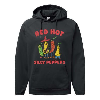 Silly Peppers Performance Fleece Hoodie