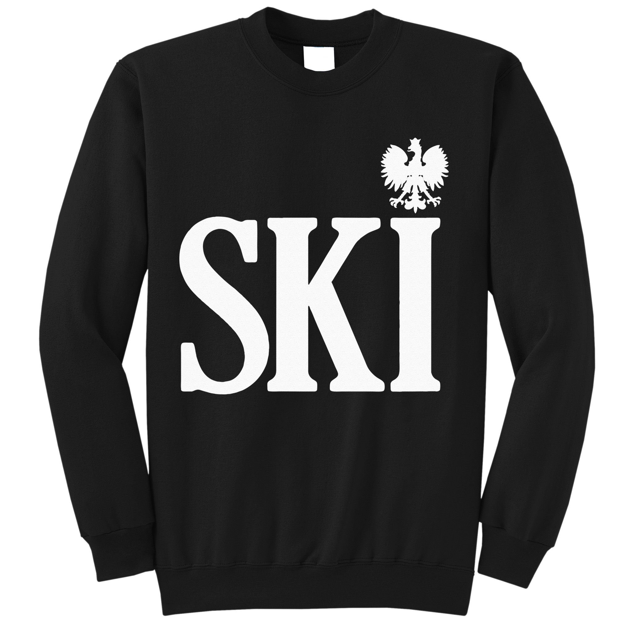 SKI Polish Surnames Ending Polish Eagle Dyngus Day Sweatshirt