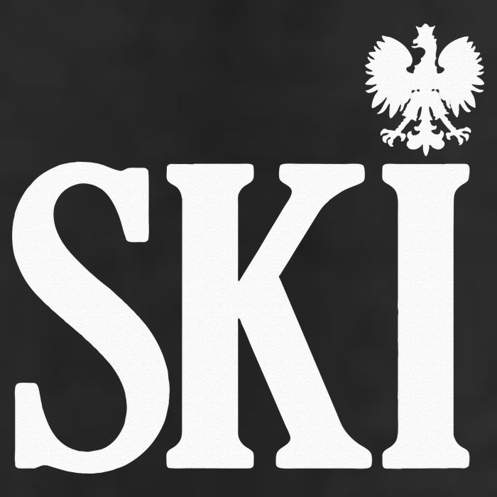 SKI Polish Surnames Ending Polish Eagle Dyngus Day Beanie