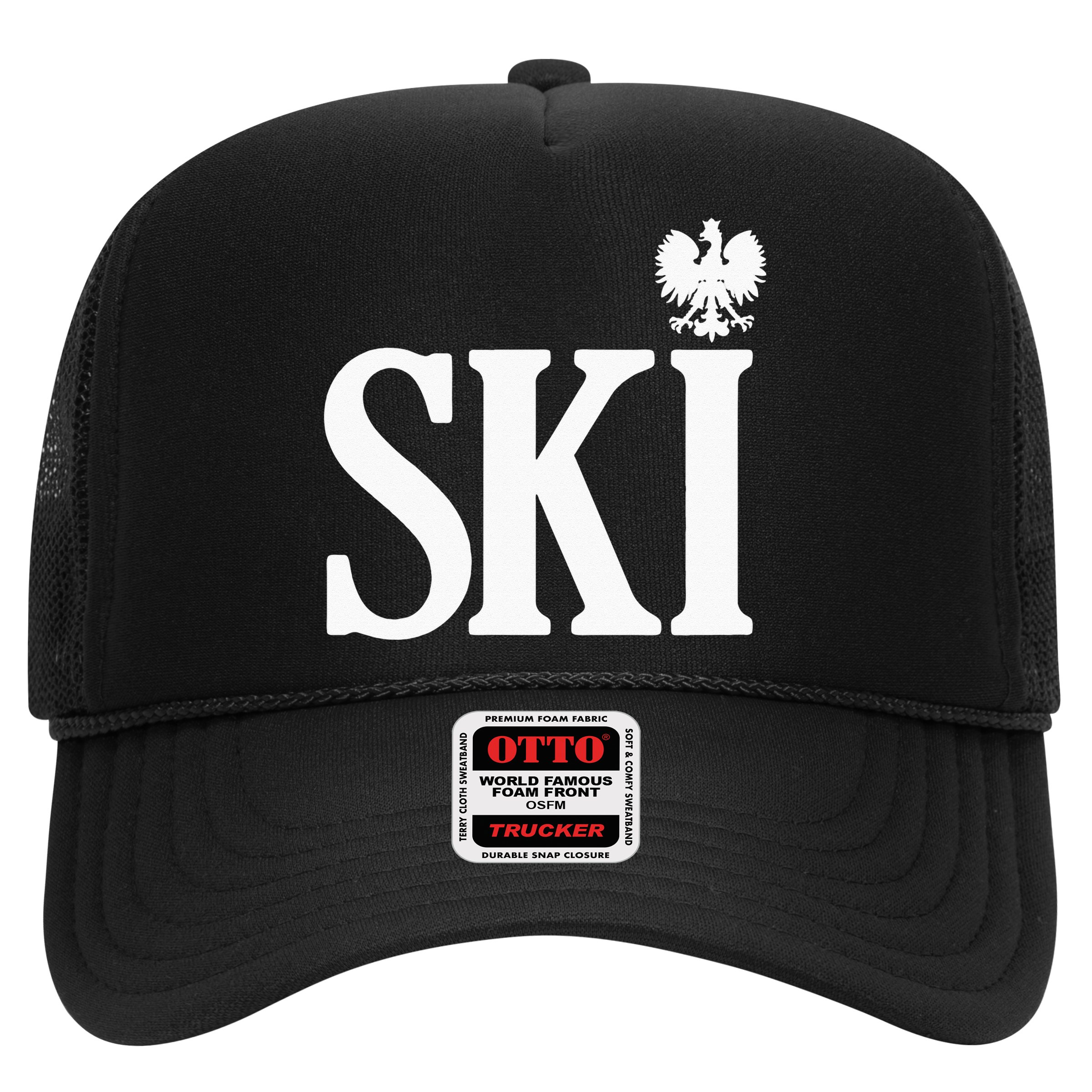 SKI Polish Surnames Ending Polish Eagle Dyngus Day Hat