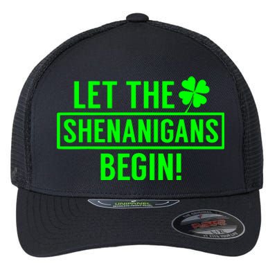 Saint Patricks Shenanigans Flexfit Unipanel Trucker Cap