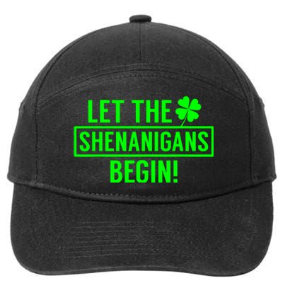 Saint Patricks Shenanigans 7-Panel Snapback Hat