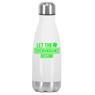 Saint Patricks Shenanigans Stainless Steel Insulated Water Bottle